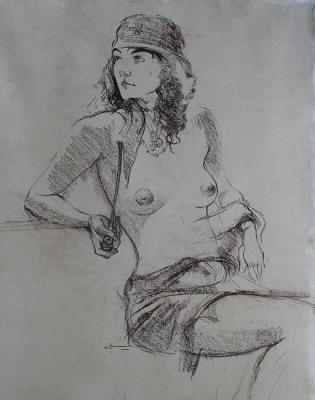 Kozlov Peter Anatolievich. Non-smoker with a pipe