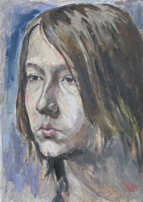 Portrait of the boy. Korolev Leonid