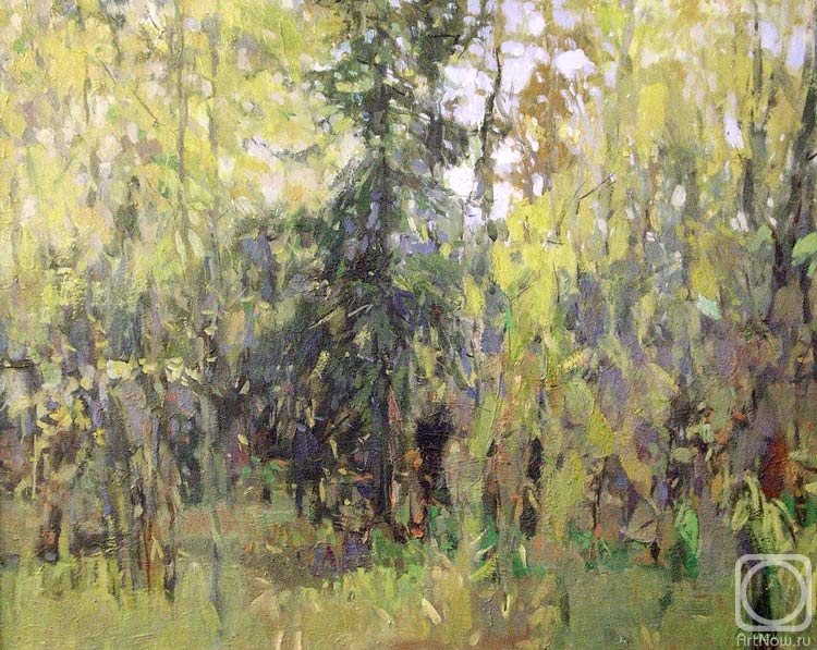 Grishchenko Igor. Landscape with a fur-tree