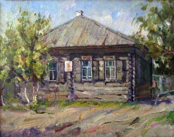 House peasant Zyryanova in Shushenskoye. There lived Lenin