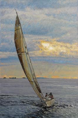 Sailing (Sailing Race). Krasovskaya Tatyana
