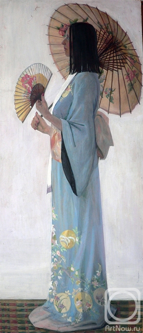Polikarpova Anna. Japanese girl