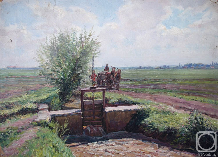 Petrov Vladimir. Rural sketch