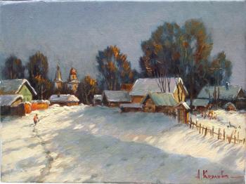 Winter Village. Kozlov Alexandr