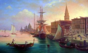 Venice. I.Aivazovsky (free copy). Kulagin Oleg