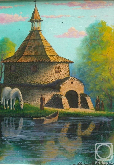 Markoff Vladimir. WATCH TOWER Beside RIVER