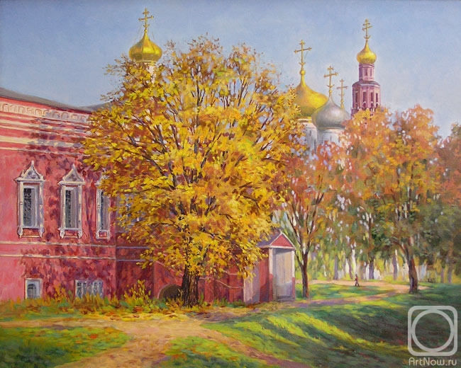 Zrazhevsky Arkady. October in the Novodevichy a monastery