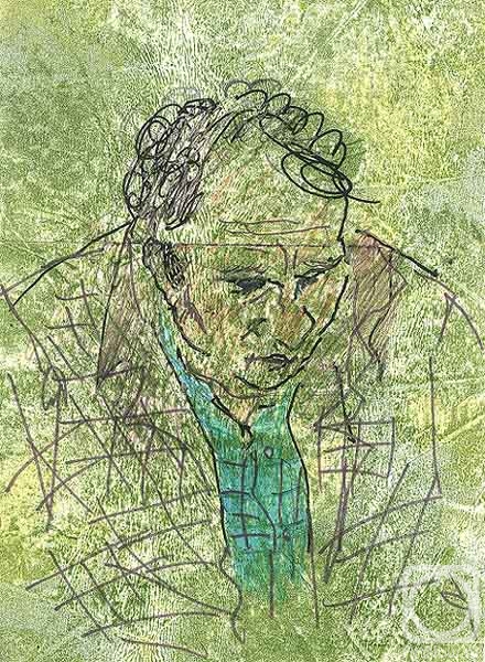 Karaceva Galina. In the subway (version 1)