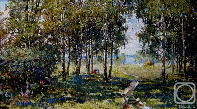 Tereshenko Valentin. Birch trees of my youth