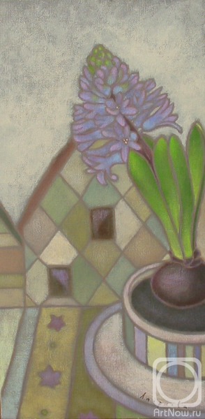 Sayfutdinova Larisa. Hyacinthine small house