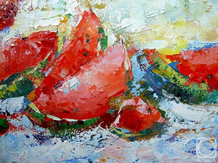 Пастозная живопись картины маслом