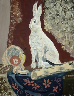 Decorative hare. Shukshina Daria