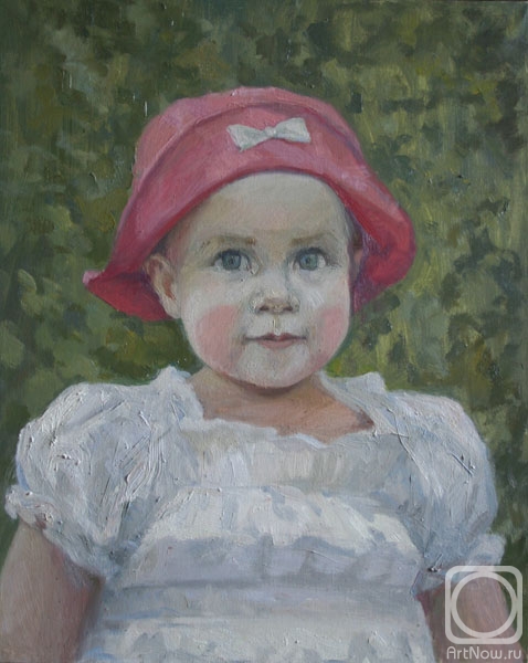 Preobrazhenskaya Marina. portrait of a girl