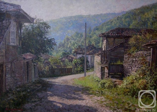 Soldatenko Andrey. Morning in the village. Bulgaria