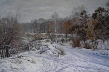 winter landscape. Soldatenko Andrey