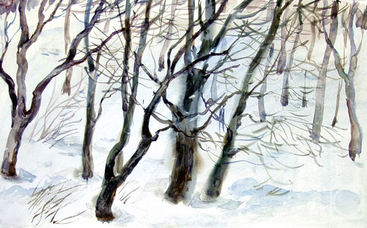 Vrublevski Yuri. Collection of winter landscapes - 2/4