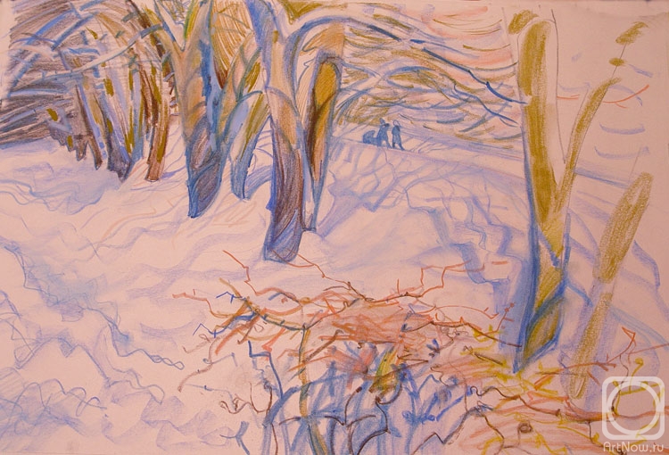 Dyachkova Olga. March Sketch