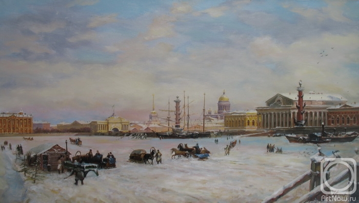 Kuchina Nataliya. Petersburg in the winter of 1898