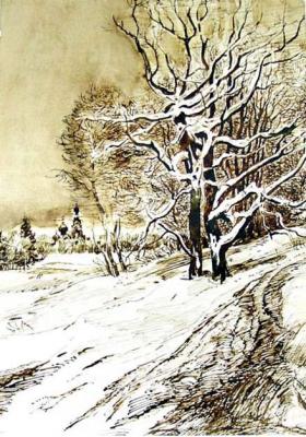 Collection of winter landscapes - 2/8