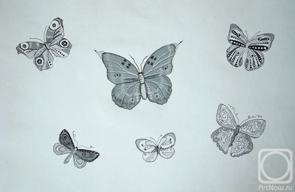 Shukshina Daria. Butterflies