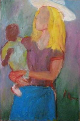 Madonna with a child