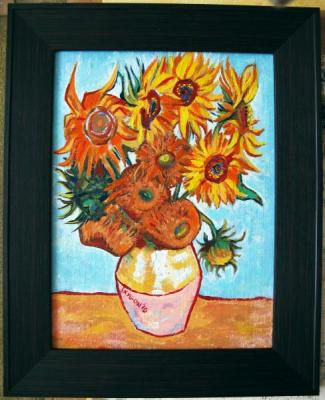 Sunflowers. Van Gogh. Ixygon Sergei