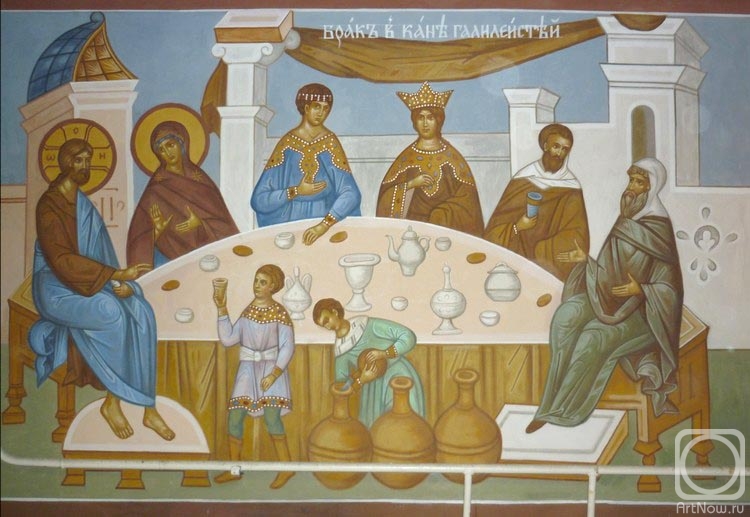 Donskoy Roman. Feast at Canna of Galilee
