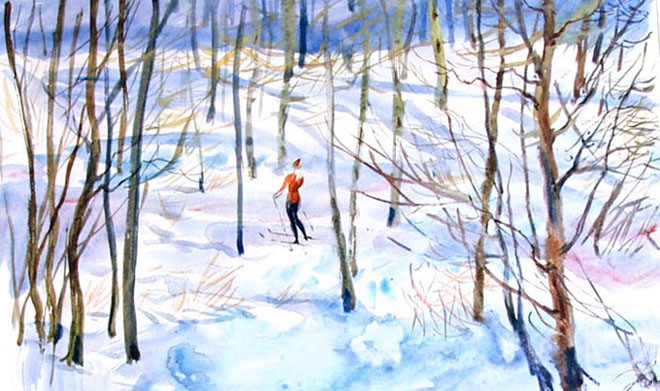 Vrublevski Yuri. Collection of winter landscapes - 2/12