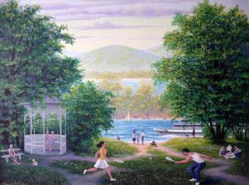 At the camp site. Markoff Vladimir