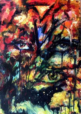 Eyes of the Subconscious (dedicated to Fredie Mercury). Vazhenina Nadezhda