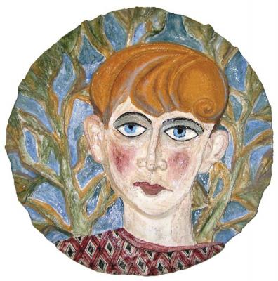 Boy (Plate Of Clay). Pomelova Innesa