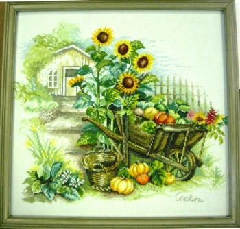 The harvest is in the bins: it will be a long winter. Gvozdetskaya Tatiana