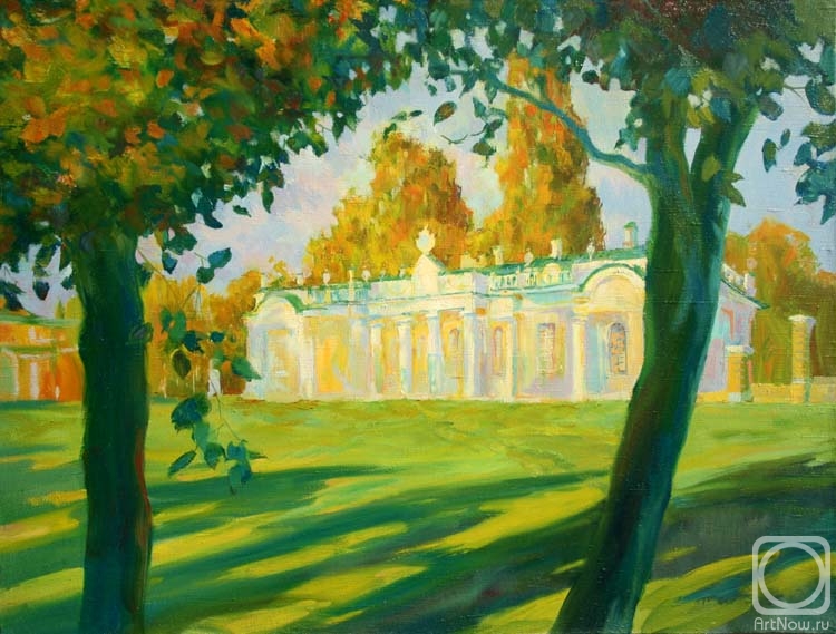 Mirgorod Igor. Kuskovo Manor. Evening shadows