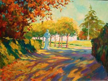 Autumn in the estate "Kuskovo". Lyrical Walk (Autumn Walk). Mirgorod Igor