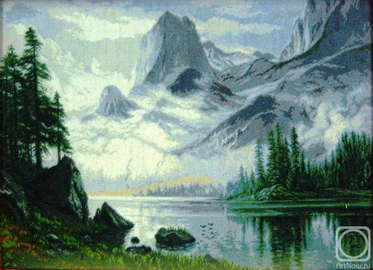 Gvozdetskaya Tatiana. Mountain landscape