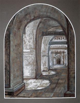 The arches (Monastary). Polikarpova Anna