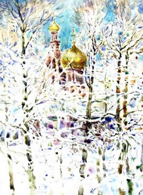 Collection of winter landscapes 2/25. Vrublevski Yuri