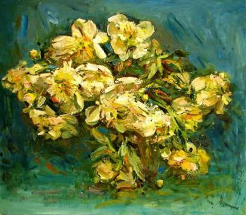 White peonies. Zamaleev Talgat