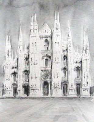 Milan Cathedral. Duomo di Milano. Romanov Egor