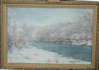 Podkumok River in winter. Podmogilniy Sergey