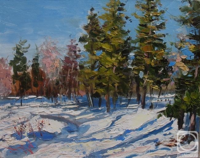 Emelin Valeriy. Spring in the Gatchina Park