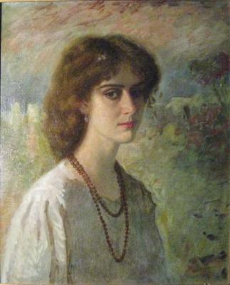 Portrait of woman. Komarov Alexandr