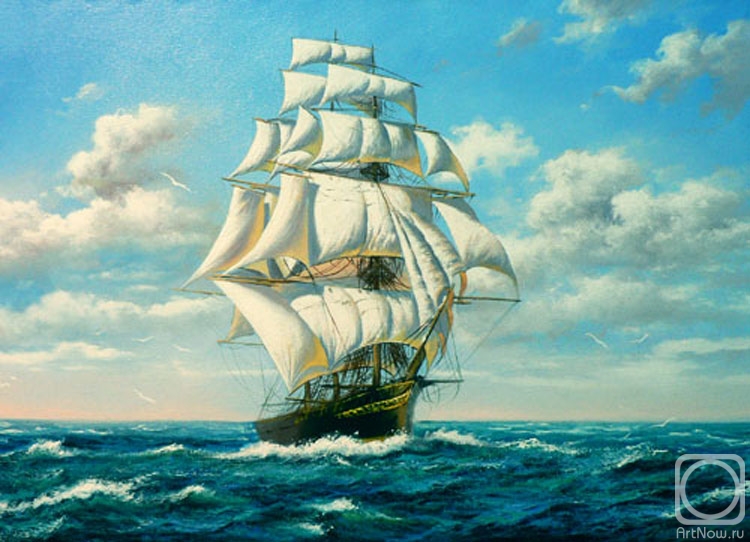 Yurov Viktor. Sailing vessel