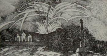 Salute in Tsarskoye Selo. Rakutov Sergey