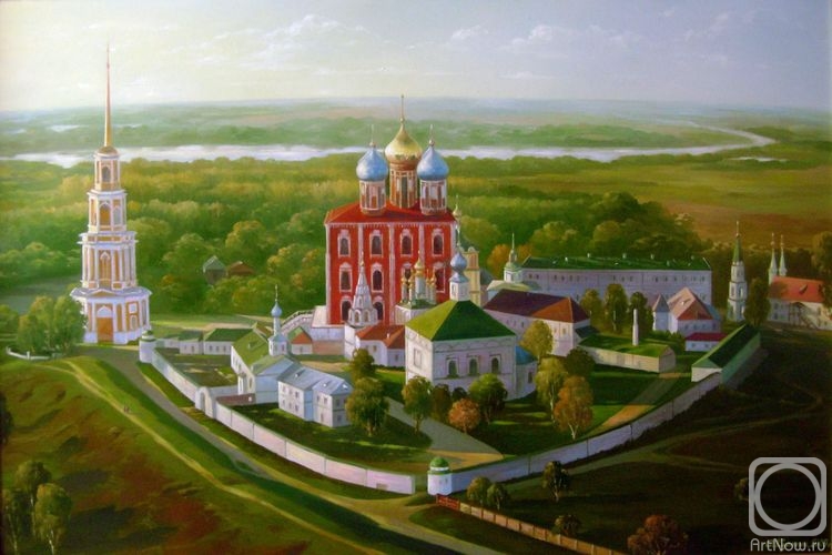 Kulagin Oleg. View of the Ryazan Kremlin