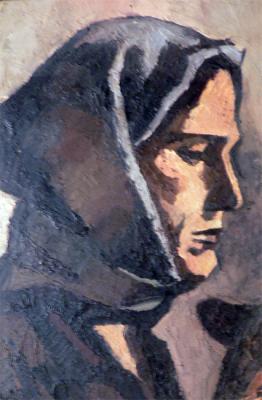 The woman's portrait