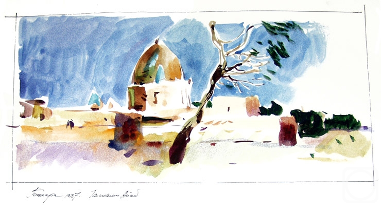 Vrublevski Yuri. Bukhara sketch � 14/87
