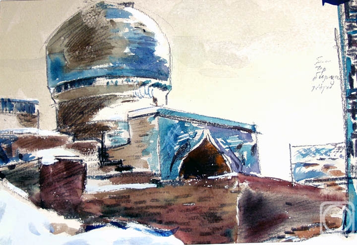 Vrublevski Yuri. Samarkand sketch - 19/87