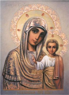 Our Lady of Kazan. Golub Tatyana