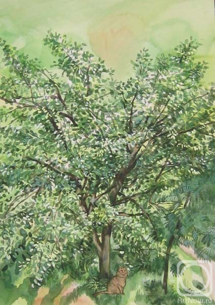 Rakutov Sergey. Apple tree